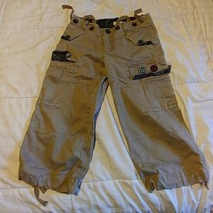 Diesel khaki ling cargo shorts